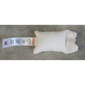 Fisher-Price White Miniature Dollhouse Pillow Lace Trim 2006 Mattel READ